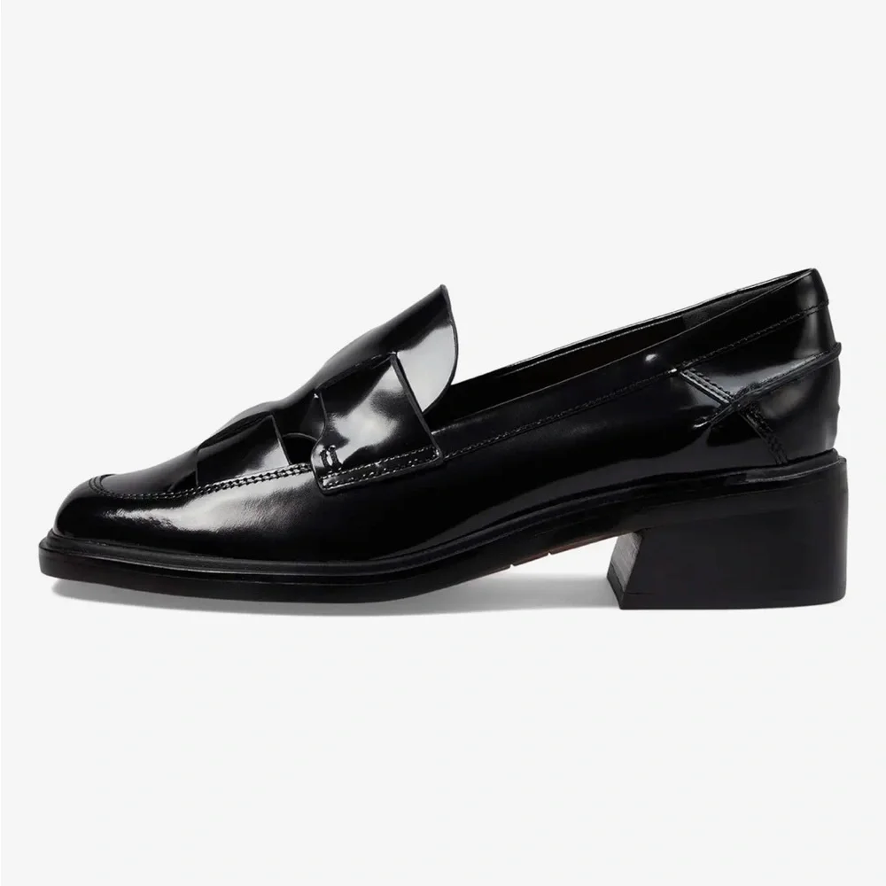 Like new Franco Sarto Gene CUT OUT Heeled Loafer Oxfords 🖤